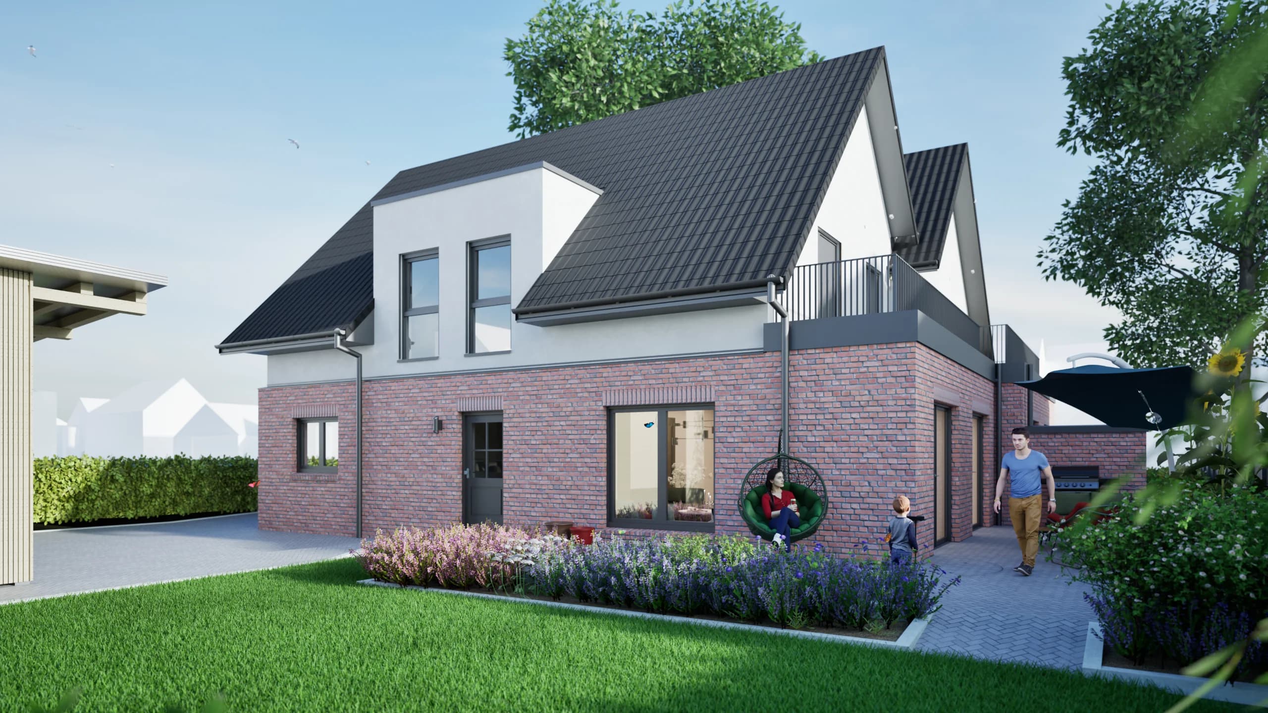 Exklusives, nachhaltiges Doppelhaus Zentral in Meppen